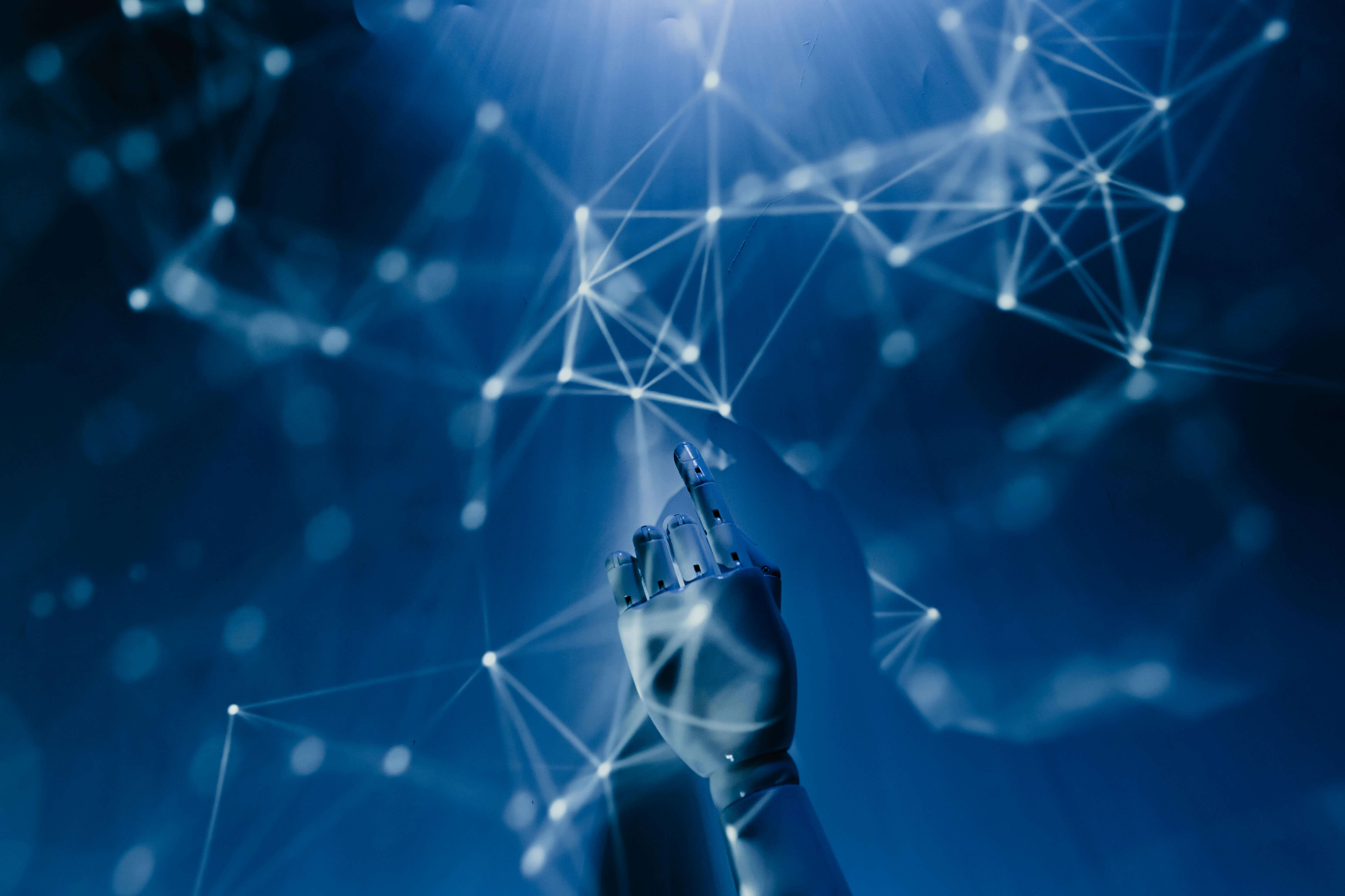 Moderne Smart Factory mit KI-Integration