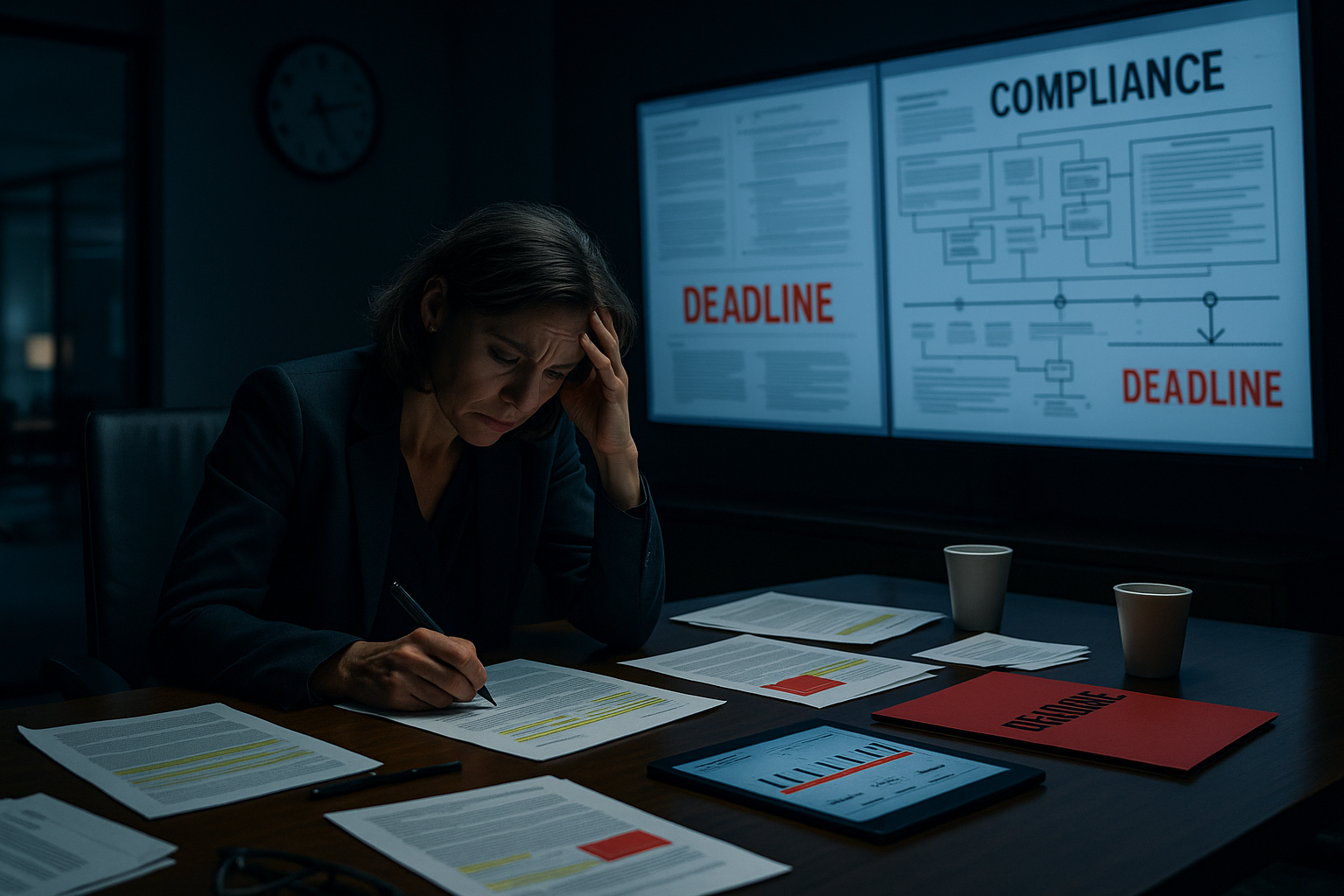 Regulierungs-Druck und Deadlines