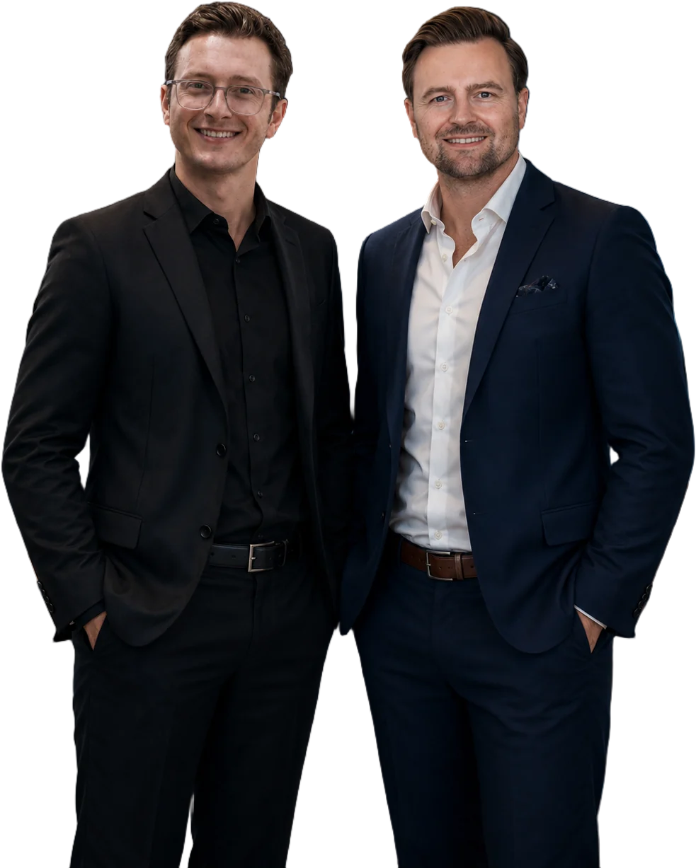 Kian Ansari und Kamil Gawlik, Gründer von DigiRift
